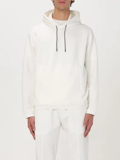Emporio Armani Sweatshirt  Men Color White In Weiss