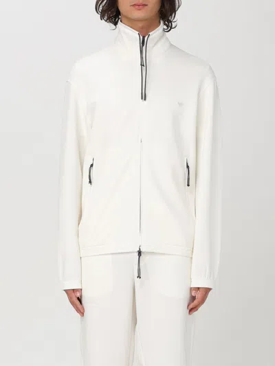 Emporio Armani Sweatshirt  Men Color Yellow Cream In 奶油黄