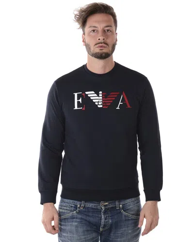 Emporio Armani Sweatshirt Hoodie In Black