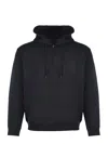 Emporio Armani Sweatshirt In Wool Blend Jersey. In Blue
