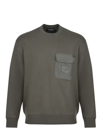 Emporio Armani Sweatshirt Made Of Cotton