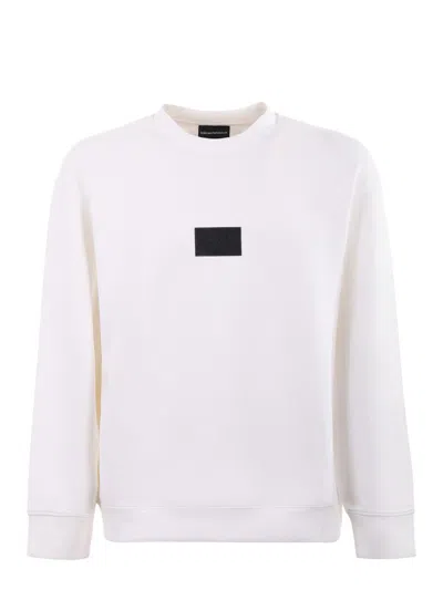 Emporio Armani Sweatshirt In White