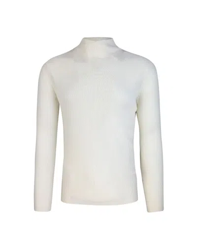 Emporio Armani Lupetto A Costine Bianco In White