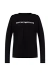 Emporio Armani Logo-print Crew-neck Sweatshirt