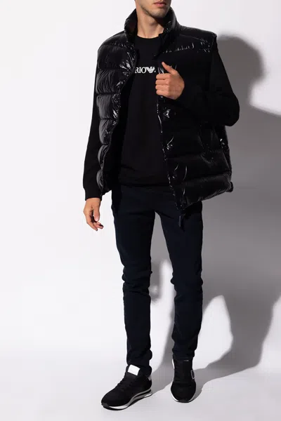 Emporio Armani Sweatshirt With Logo In Black