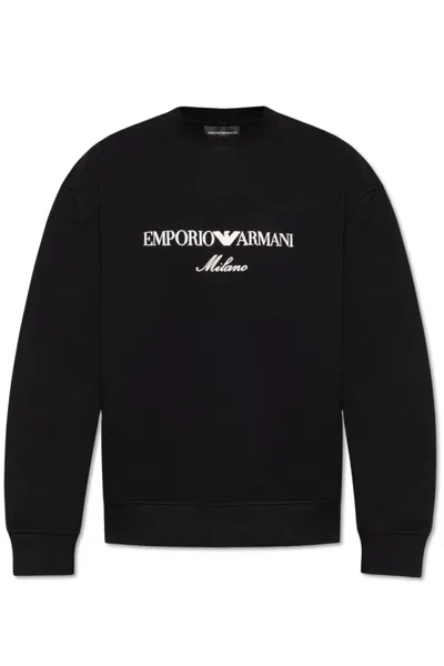 EMPORIO ARMANI SWEATSHIRT WITH LOGO