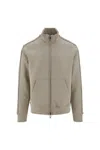 Emporio Armani Men's Blouson Jacket In Grey