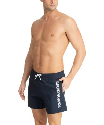Emporio Armani Swim Shorts In Blue