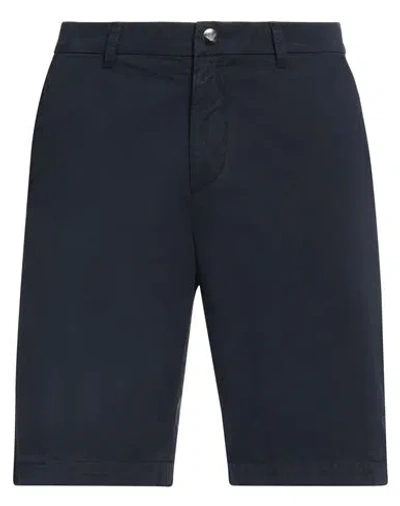 Emporio Armani Swimwear Man Shorts & Bermuda Shorts Navy Size S Cotton In Blue