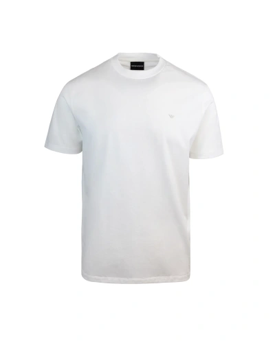 Emporio Armani T-shirt Bianca Basica In U1105