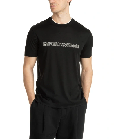 Emporio Armani T-shirt In Black