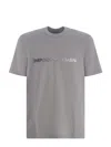 Emporio Armani T-shirt  In Drawing Alloy