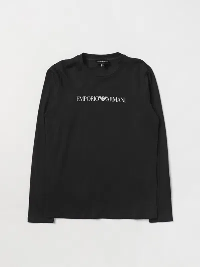 Emporio Armani T-shirt  Kids Kids In Black 1
