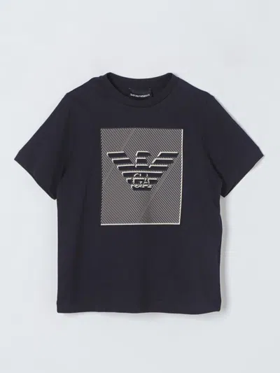 Emporio Armani T-shirt  Kids Color Blue