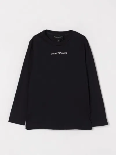 Emporio Armani Kids' T-shirt  Kinder Farbe Navy