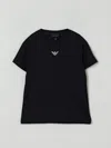 Emporio Armani Logo-print T-shirt In Black