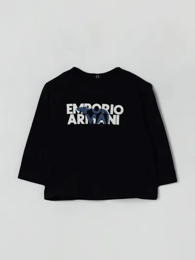 Emporio Armani Babies' T-shirt  Kids Colour Navy In Blue