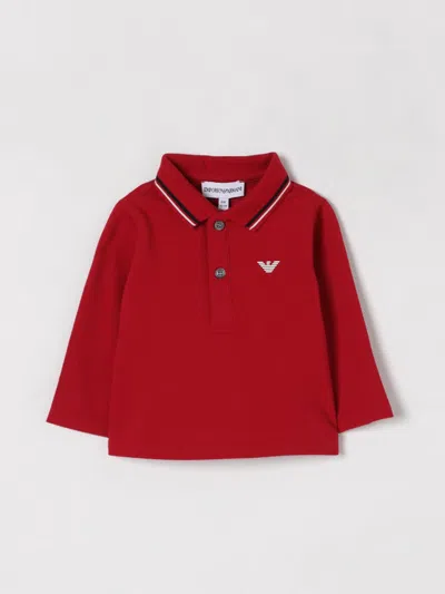 Emporio Armani Babies' T-shirt  Kinder Farbe Rot
