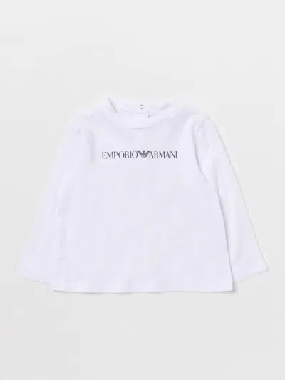 Emporio Armani Babies' T-shirt  Kids Kids In White 1