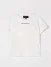 Emporio Armani T-shirt  Kids Color White In White