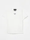 Emporio Armani T-shirt  Kids Color White In White