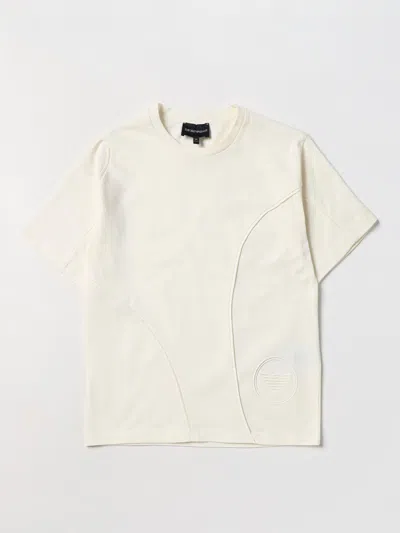 Emporio Armani T-shirt  Kids Kinder Farbe Yellow Cream