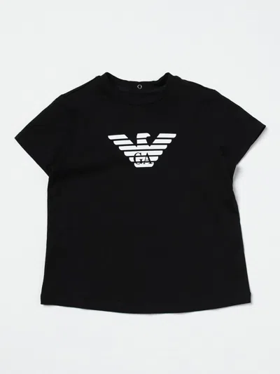 Emporio Armani Babies' T-shirt  Kids Kids Colour Black