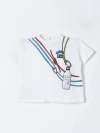 EMPORIO ARMANI T恤 EMPORIO ARMANI KIDS 儿童 颜色 白色,F41578001