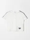 EMPORIO ARMANI T恤 EMPORIO ARMANI KIDS 儿童 颜色 白色,F49594001