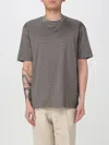 Emporio Armani T-shirt  Men Color Brown