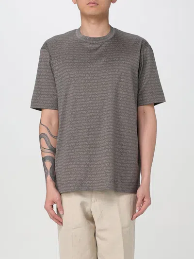Emporio Armani T-shirt  Men Color Brown