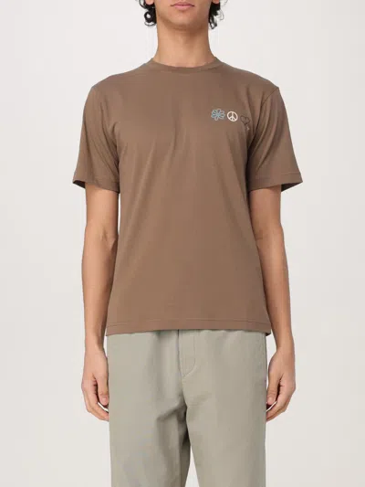 EMPORIO ARMANI T-SHIRT EMPORIO ARMANI MEN COLOR BEIGE,422316022