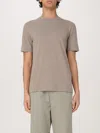 Emporio Armani T-shirt  Men Color Beige In Brown
