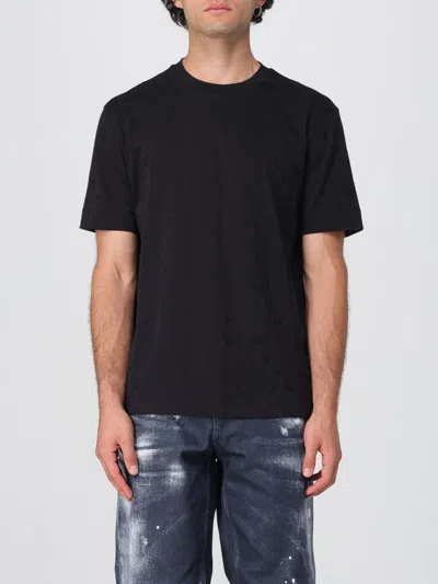 Emporio Armani T-shirt  Men Color Black In Blue