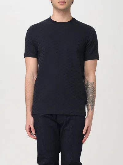 Emporio Armani T-shirt  Men Color Blue
