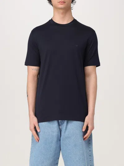 EMPORIO ARMANI T-SHIRT EMPORIO ARMANI MEN COLOR BLUE,422337009