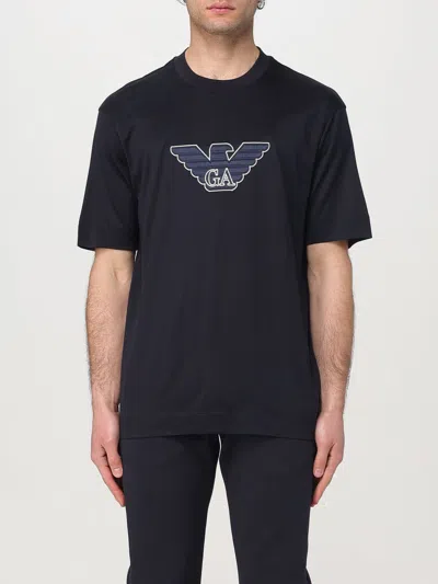 EMPORIO ARMANI T-SHIRT EMPORIO ARMANI MEN COLOR BLUE,422344009