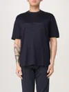 Emporio Armani T-shirt  Men Color Blue