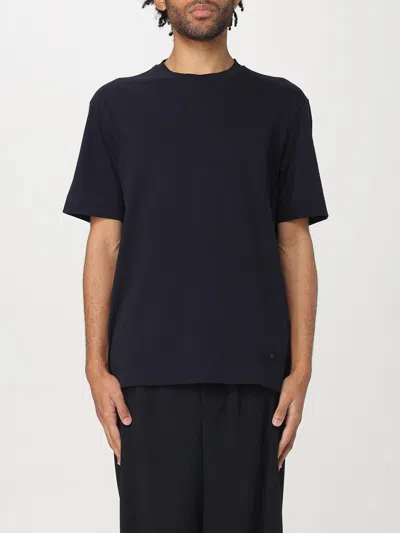 Emporio Armani T-shirt  Men Color Blue