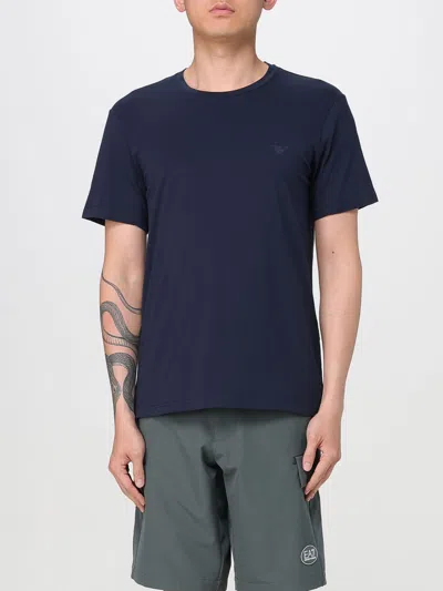 Emporio Armani T-shirt  Men Color Blue