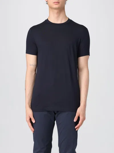 Emporio Armani T-shirt  Men Color Blue In Black