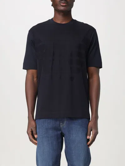 EMPORIO ARMANI T-SHIRT EMPORIO ARMANI MEN COLOR BLUE,422343009