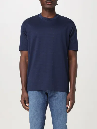 Emporio Armani T-shirt  Herren Farbe Blau
