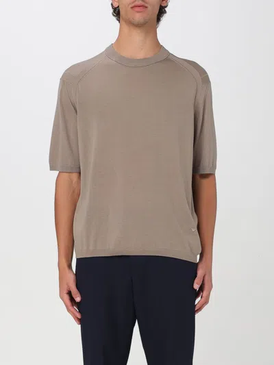 Emporio Armani T-shirt  Men Color Brown
