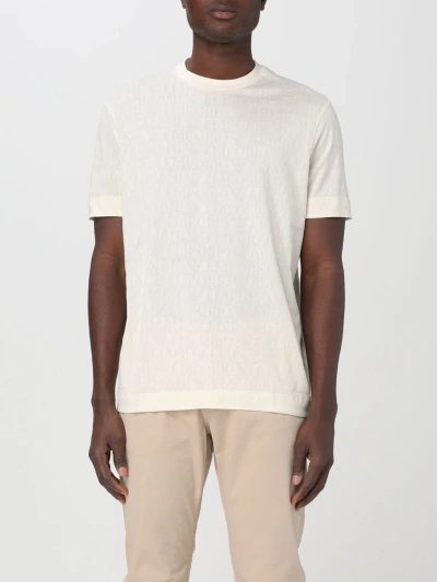 Emporio Armani T-shirt  Men Color Butter In Butter