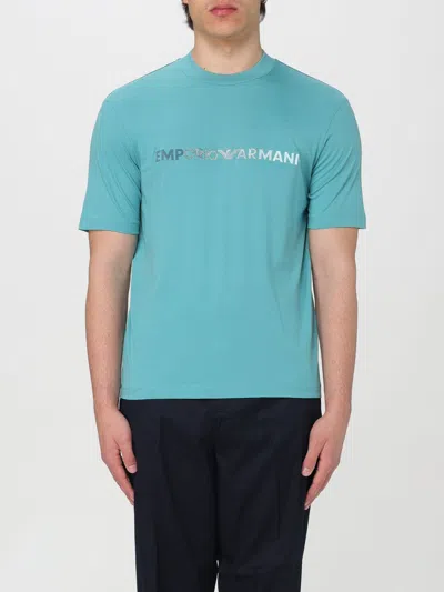 Emporio Armani T-shirt  Men Color Green