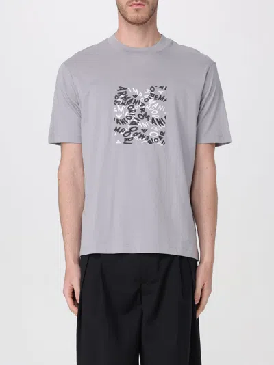 Emporio Armani T-shirt  Men In Grey