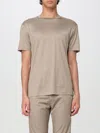 Emporio Armani Beige T-shirt In Grau