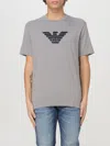 Emporio Armani T-shirt  Men Color Grey In Grau