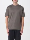 Emporio Armani Travel Essential Iconic T-shirt In Gray